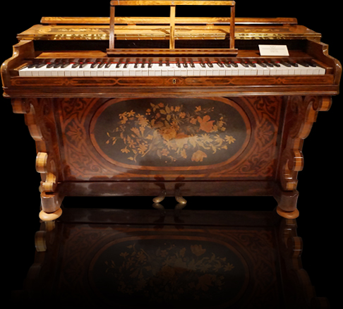 写真：アップライトピアノの誕生は19世紀初め